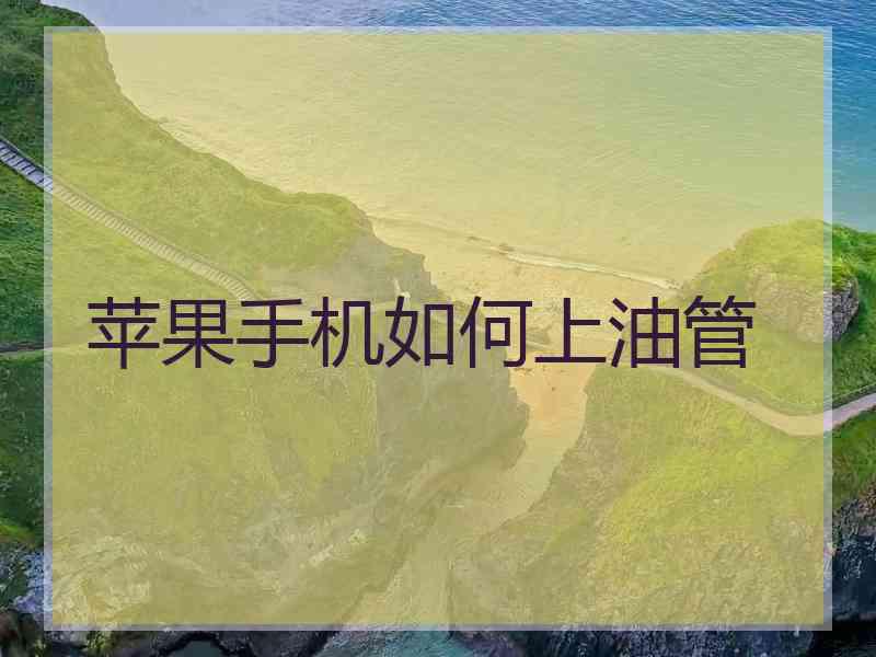 苹果手机如何上油管