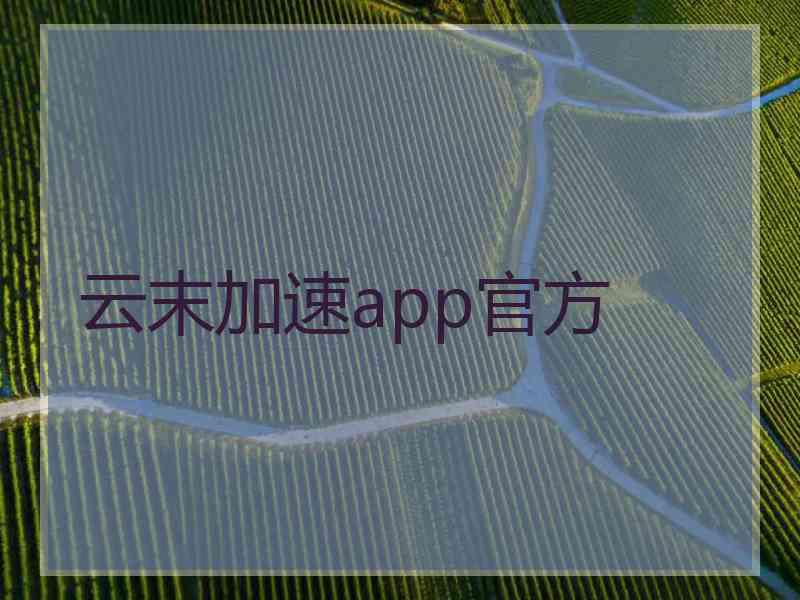 云末加速app官方